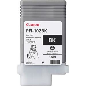Canon PFI-102BK (0895B001) Rašalinė kasetė, Juoda