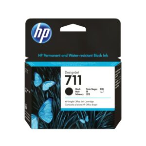 HP 711 (CZ133A) Rašalinė kasetė, Juoda
