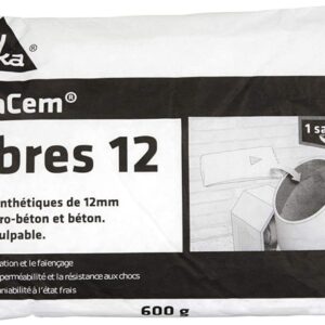 Ecost prekė po grąžinimo Sika France S.A.S 546535 Sintetiniai pluoštai, skirti mikro balta, 12 mm