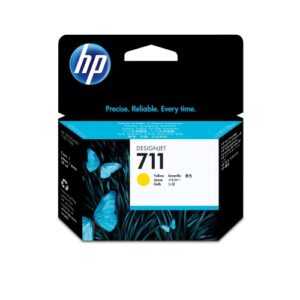 HP 711 (CZ132A) Rašalinė kasetė, Geltona