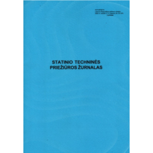 Statinio techninės priežiūros žurnalas 0720-045