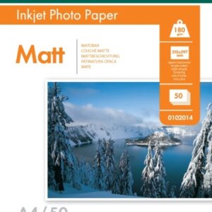 Fotopopierius Lomond Photo Inkjet Paper Matinis 180 g/m2 A4, 50 lapų