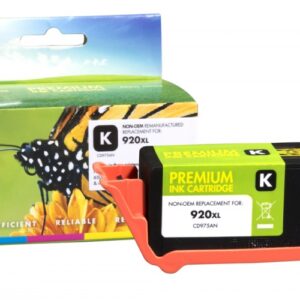 Static Control Rašalinė kasetė juoda, suderinama su HP 920XL (CD975AE)
