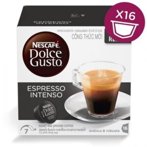 Nescafe Dolce Gusto Espresso Intenso Kava, 16 kapsulių dėžutėje