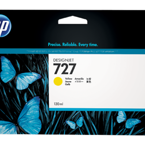 HP 727 (B3P21A) Rašalinė kasetė, Geltona