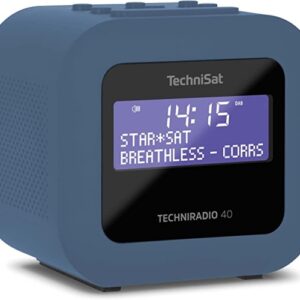 Ecost prekė po grąžinimo TechniSat TECHNIRADIO 40, DAB+ Radio Alarm Clock, DAB, FM, Alarm Clock With