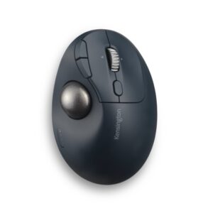 Kensington ProFit Ergo TB550 Trackball Belaidė pelė, RF Wireless + Bluetooth, 1600 DPI, Black/Grey