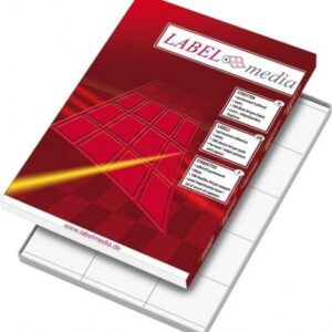 Lipnios etiketės LabelMedia, A4, baltos 210×297 mm, (100vnt.) 0707-750