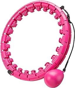 Ecost prekė po grąžinimo Smart Hula Hoop ratų rinkinys su reguliuojama apimtimi suaugusiems ir vaika