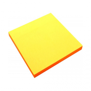 Lipnūs lapeliai Forpus, Neon, 75x75mm, oranžiniai (1×80)