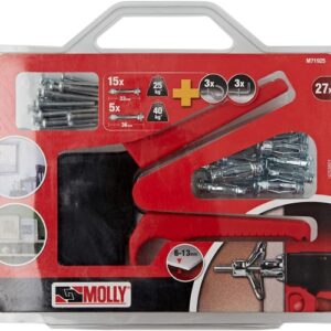 Ecost prekė po grąžinimo Molly M71925xj M71925 rinkinys iš 20 sienų kištukų 10 x 4 x 33 mm kaiščiais