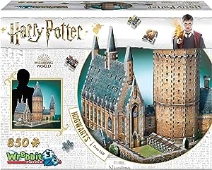 Ecost prekė po grąžinimo Wrebbit 3D, Harry Potter Hogvartso salės dėlionė, dėlionė, nuo 14 metų