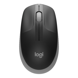 Logitech M190 Full-Size Belaidė pelė, RF Wireless, 1000 DPI, Mid Grey