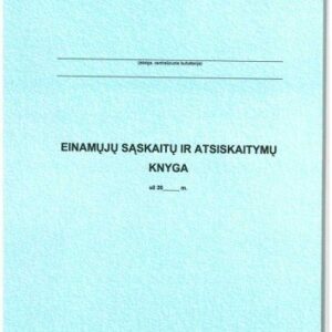 Einamų sąskaitų ir atsiskaitymų knyga 292, A4 (48) 0720-060