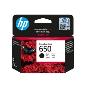 HP 650 (CZ101AE) Rašalinė kasetė, Juoda