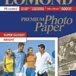 Fotopopierius Lomond Premium Photo Paper Super Blizgus 260 g/m2 10×15, 500 lapų, Bright