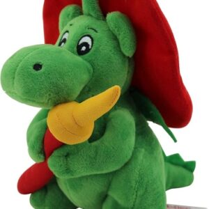 Ecost prekė po grąžinimo Sweety Toys 11025 XL drakonas GRISU 20 cm su gaisrininko žarna