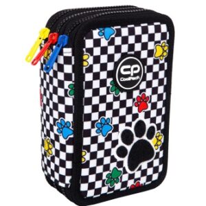 Forminis trijų skyrių penalas su priedais CoolPack Jumper 3 Catch me