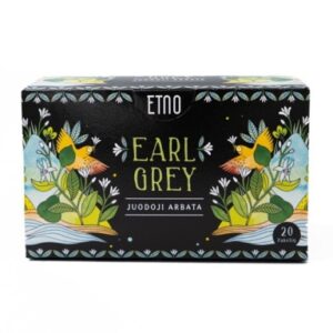 Etno juodoji arbata Earl Grey 40g (2gx20 vnt.)