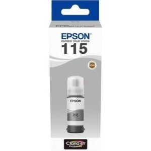 Epson 115 EcoTank (C13T07D54A) Rašalo papildymo buteliukas, Pilka
