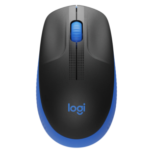 Logitech M190 Full-Size Belaidė pelė, RF Wireless, 1000 DPI, Mėlyna