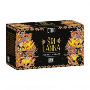 Etno juodoji arbata Šri Lanka 40g (2gx20 vnt.)