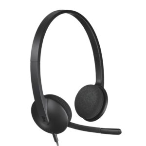 Logitech H340 USB Laidinės ausinės USB-A, Juoda