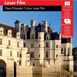 Poliesterio plėvelė Lomond PET Film b/w & color lazeriniams spausdintuvams Skaidri A3, 50 lapų