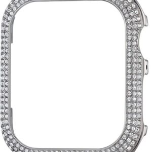 Ecost prekė po grąžinimo Swarovski Sparkling Silver Case Frame Fits Apple Watch® 40mm