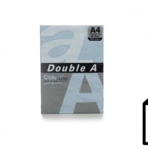 Spalvotas popierius Double A, 80g, A4, 500 lapų, Ocean