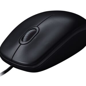 Logitech M90 Laidinė pelė, USB Type-A, Optical, 1000 DPI, Juoda