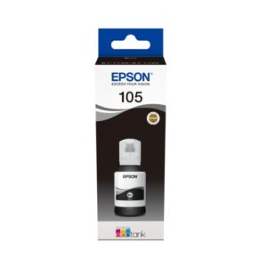 Epson 105 EcoTank (C13T00Q140) Rašalo papildymo buteliukas, Juoda