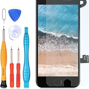 Ecost Prekė po grąžinimo LL TRADER ekranas, skirtas iPhone 7 su juodu pagrindiniu mygtuku, priekinės