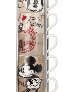 Ecost prekė po grąžinimo Originali Disney Mickey and Minnie Mouse Cafe Espresse Cup su me