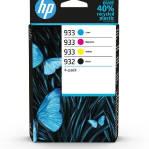 HP 932/933 4-pack (6ZC71AE) Rašalinių kasečių komplektas, BK/C/M/Y
