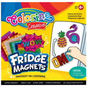 Šaldytuvo magnetukų rinkinys Colorino Creative Mix Nr.1