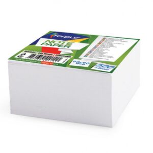 Lapeliai užrašams Forpus, 9×9 cm, balti, klijuoti (500) 0716-009