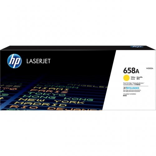 HP 658A (W2002A) Lazerinė kasetė, Geltona