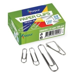 Sąvaržėlės Forpus, balto metalo, 50mm, apvalios, gofruotos (100)