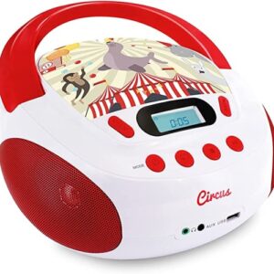 Ecost prekė po grąžinimo, Metronic CD/MP3 radijas raudona/balta
