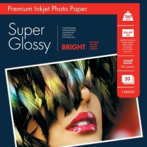 Fotopopierius Lomond Premium Photo Paper Super Blizgus 260 g/m2 A4, 20 lapų, Bright