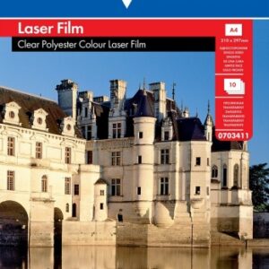 Poliesterio plėvelė Lomond PET Film b/w & color lazeriniams spausdintuvams Skaidri A4, 10 lapų