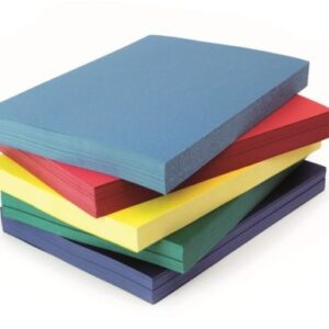 Įrišimo nugarėlės Delta A4, 250g/m², kartoninės, baltos (100 vnt.)