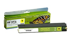 Static Control Rašalinė kasetė geltona (New Chip), suderinama su HP 973X (F6T83AE)