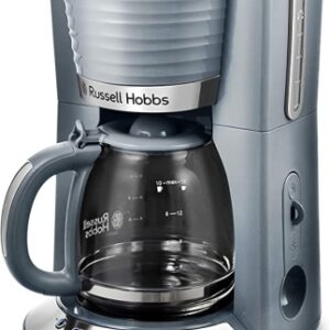 Ecost prekė po grąžinimo, Skaitmeninis kavos aparatas Russell Hobbs Inspire, pilkos spalvos