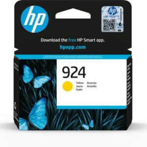 HP 924 (4K0U5NE) Rašalinė kasetė, Geltona