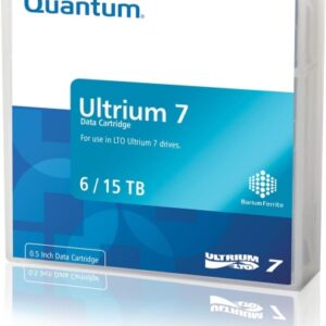 Ecost prekė po grąžinimo Quantum Data Cartridge LTO7 Ultrium 6TB/15TB juosta