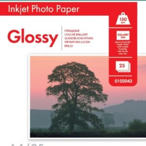 Fotopopierius Lomond Photo Inkjet Paper Blizgus 150 g/m2 A4, 25 lapai