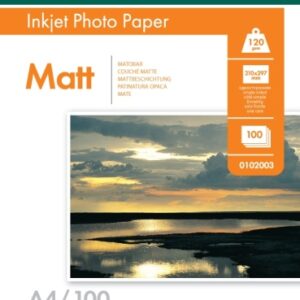 Fotopopierius Lomond Photo Inkjet Paper Matinis 120 g/m2 A4, 100 lapų