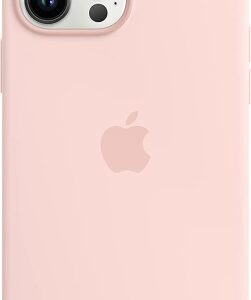 Ecost prekė po grąžinimo Apple silikoninis dėklas su MagSafe (skirtas iPhone 13 Pro Max) – Lime Pink
